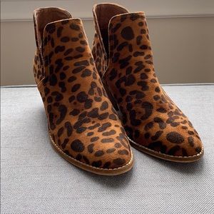 Beast Leopard Print Booties
